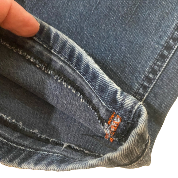 ALBERTO jeans PIPE AUTHENTIC DENIM WASHED MED BLUE W35 L36👖 - Picture 11 of 11